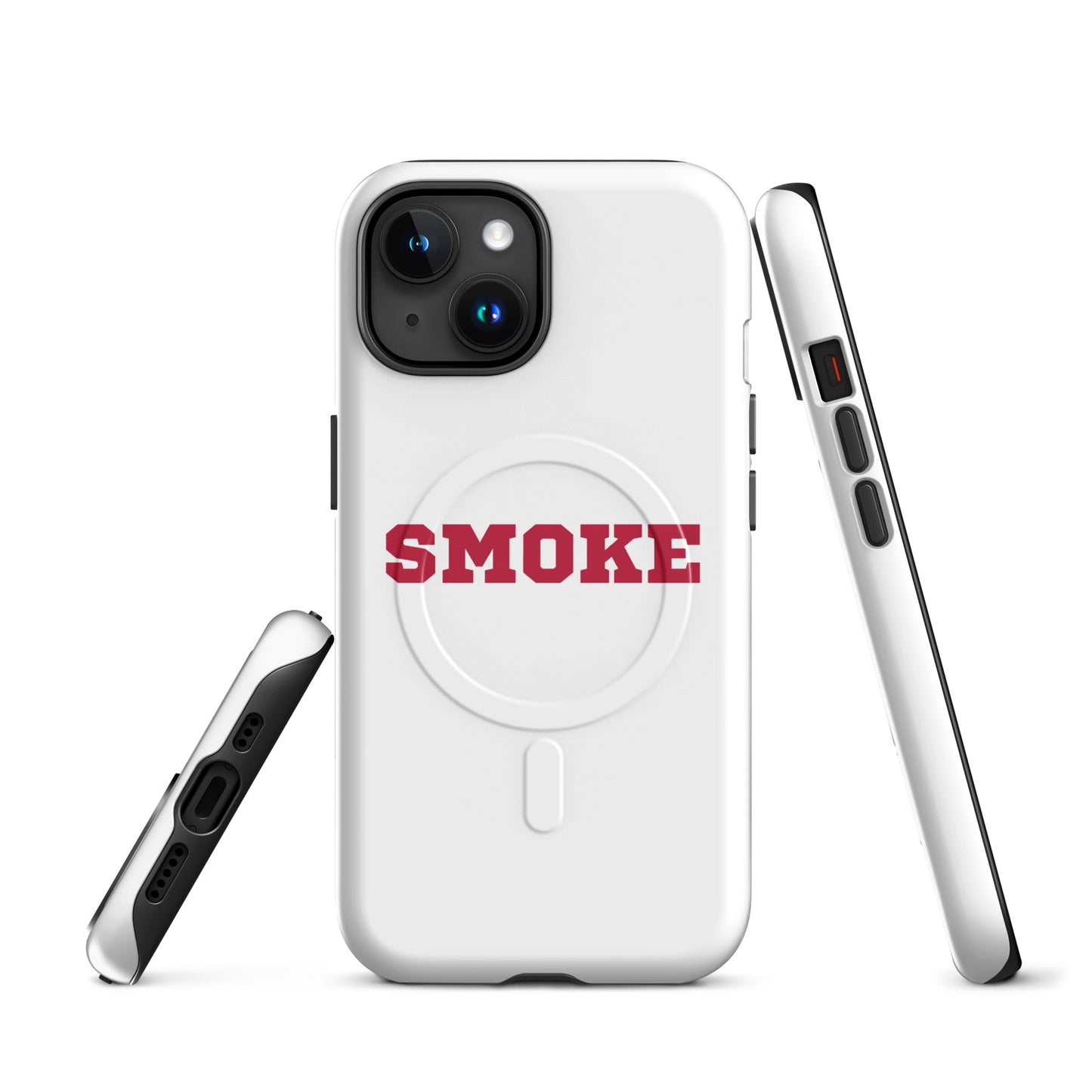 Magsafe Tough Case for iPhone | Smoke 14U Softball | Modern Script Logo