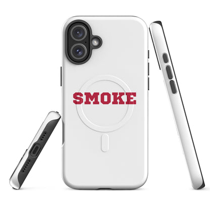 Magsafe Tough Case for iPhone | Smoke 14U Softball | Modern Script Logo