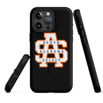 Magsafe Tough Case for iPhone | South Alabama Select 8U | Letter Crest Logo