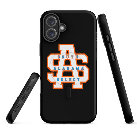 Magsafe Tough Case for iPhone | South Alabama Select 8U | Letter Crest Logo