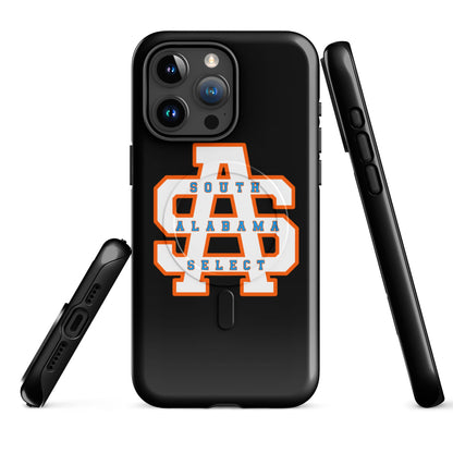Magsafe Tough Case for iPhone | South Alabama Select 8U | Letter Crest Logo