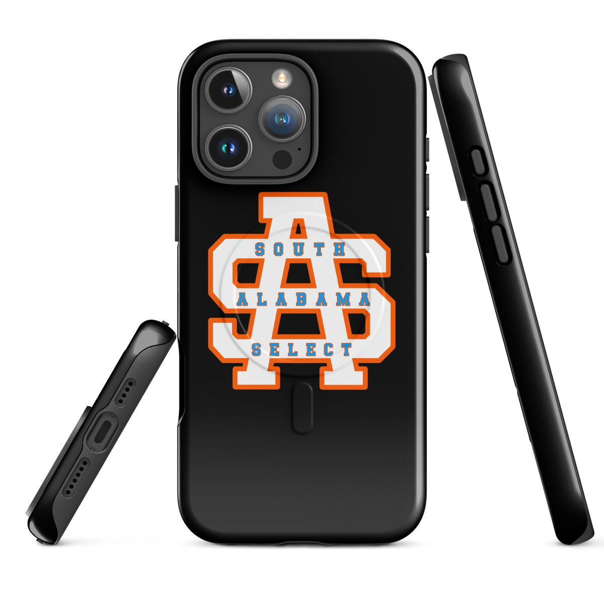 Magsafe Tough Case for iPhone | South Alabama Select 8U | Letter Crest Logo
