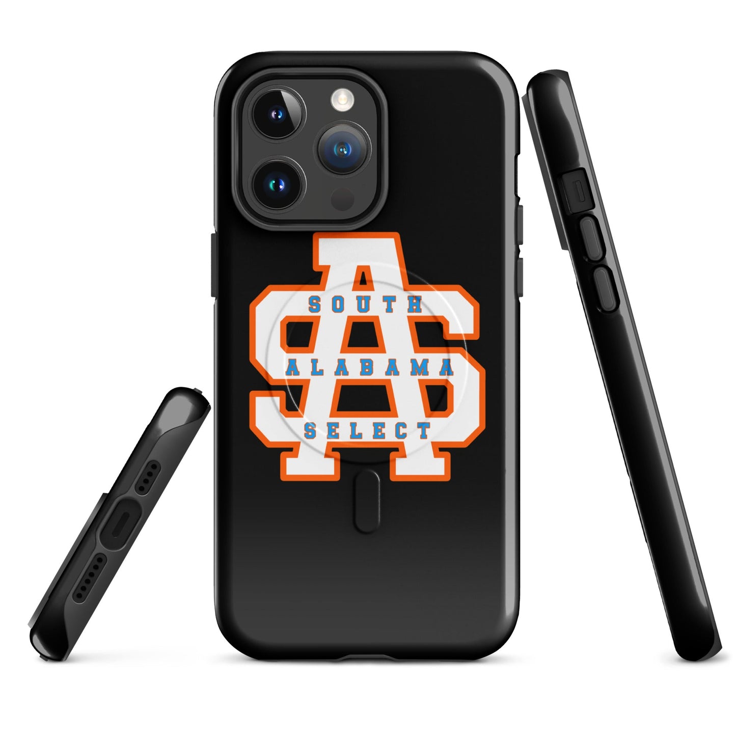 Magsafe Tough Case for iPhone | South Alabama Select 8U | Letter Crest Logo