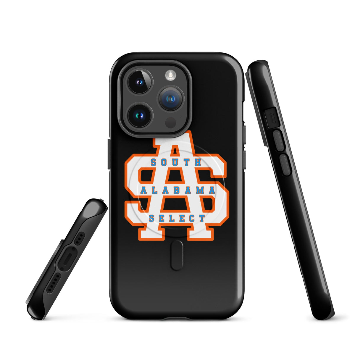 Magsafe Tough Case for iPhone | South Alabama Select 8U | Letter Crest Logo