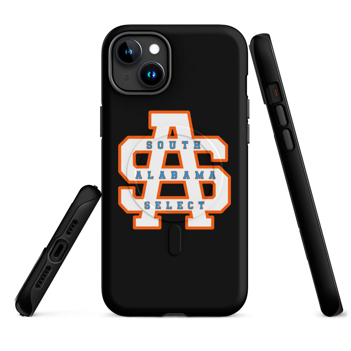 Magsafe Tough Case for iPhone | South Alabama Select 8U | Letter Crest Logo