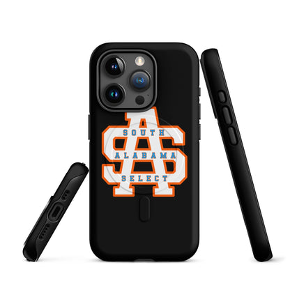 Magsafe Tough Case for iPhone | South Alabama Select 8U | Letter Crest Logo