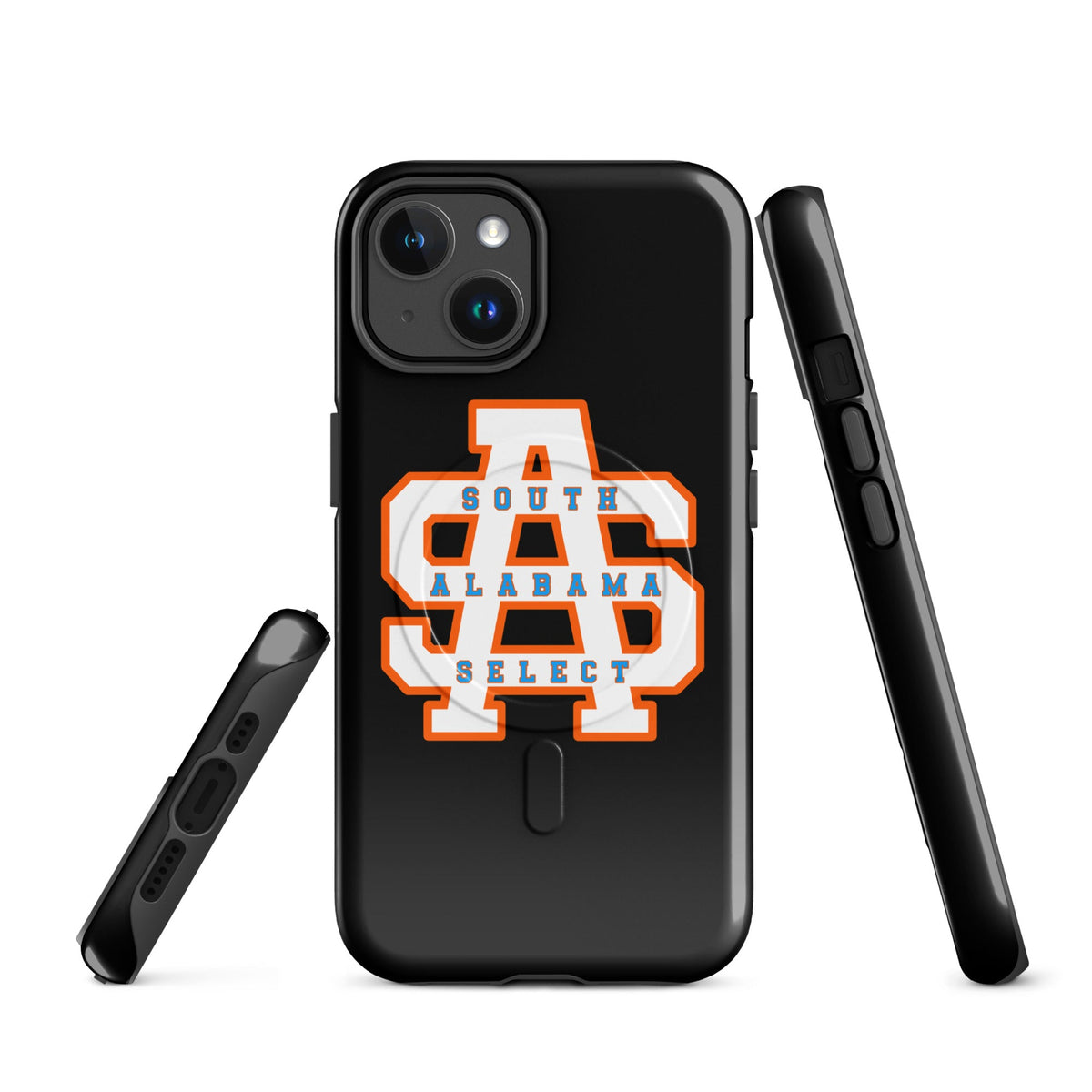 Magsafe Tough Case for iPhone | South Alabama Select 8U | Letter Crest Logo