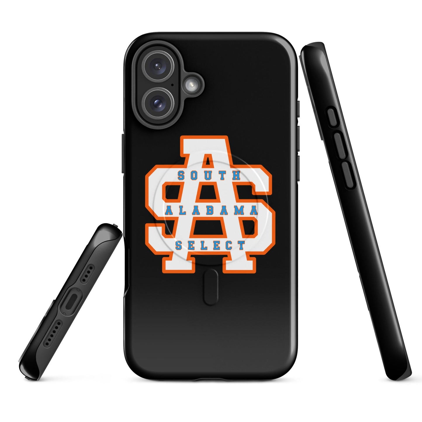 Magsafe Tough Case for iPhone | South Alabama Select 8U | Letter Crest Logo