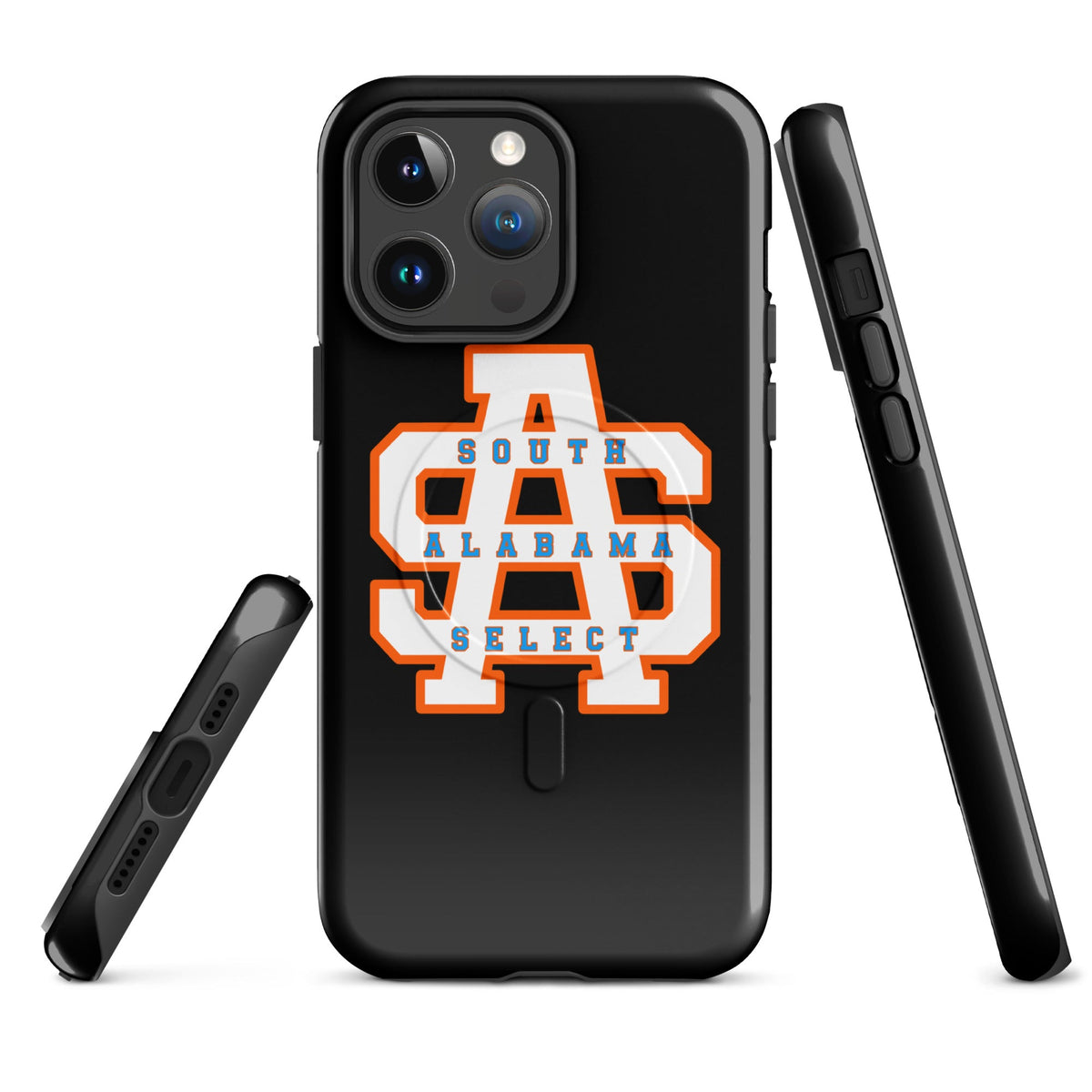 Magsafe Tough Case for iPhone | South Alabama Select 8U | Letter Crest Logo