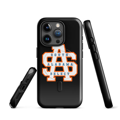 Magsafe Tough Case for iPhone | South Alabama Select 8U | Letter Crest Logo
