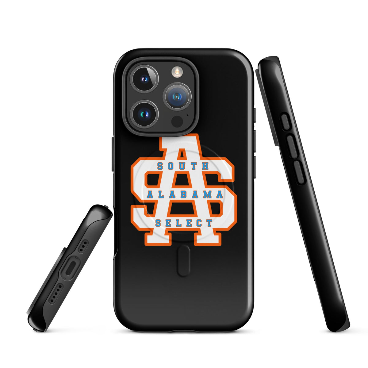 Magsafe Tough Case for iPhone | South Alabama Select 8U | Letter Crest Logo
