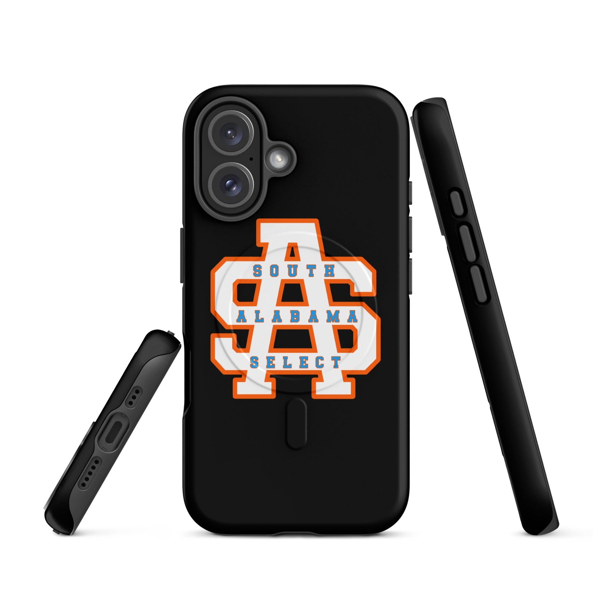 Magsafe Tough Case for iPhone | South Alabama Select 8U | Letter Crest Logo