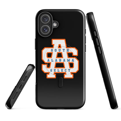 Magsafe Tough Case for iPhone | South Alabama Select 8U | Letter Crest Logo