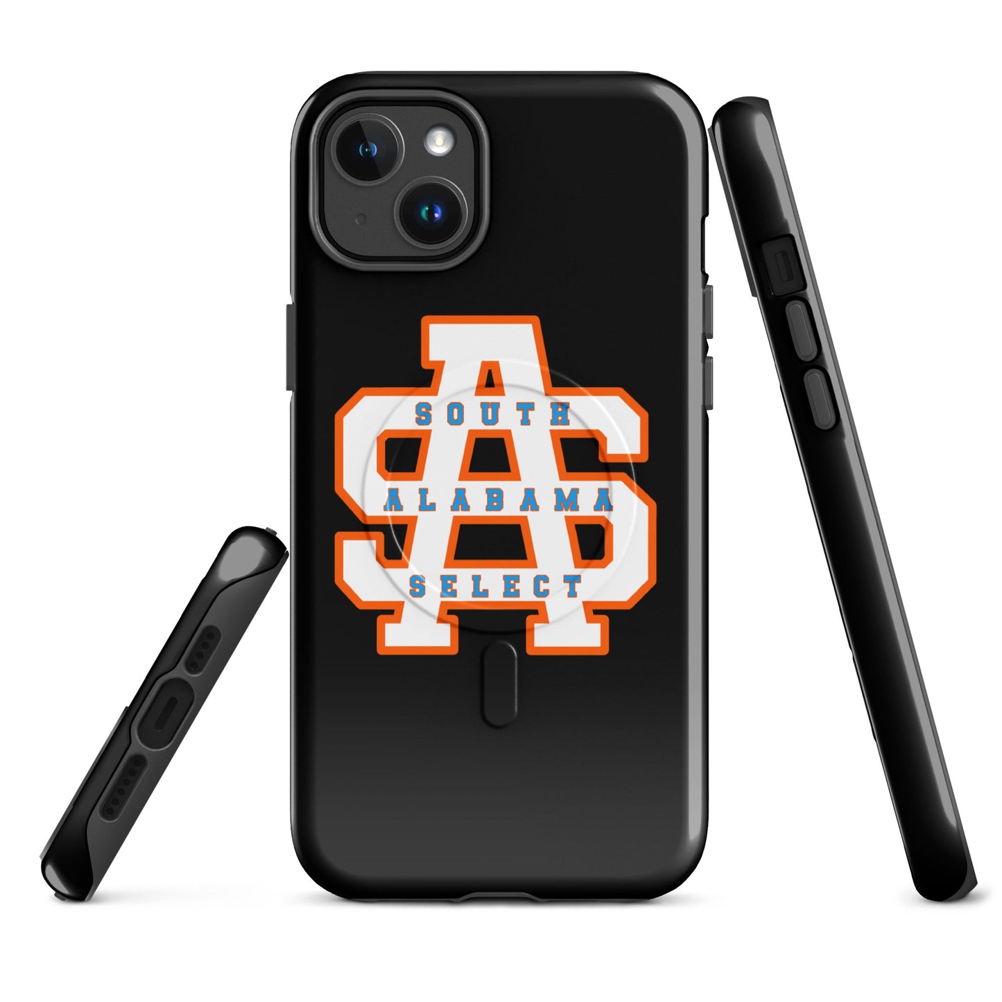 Magsafe Tough Case for iPhone | South Alabama Select 8U | Letter Crest Logo