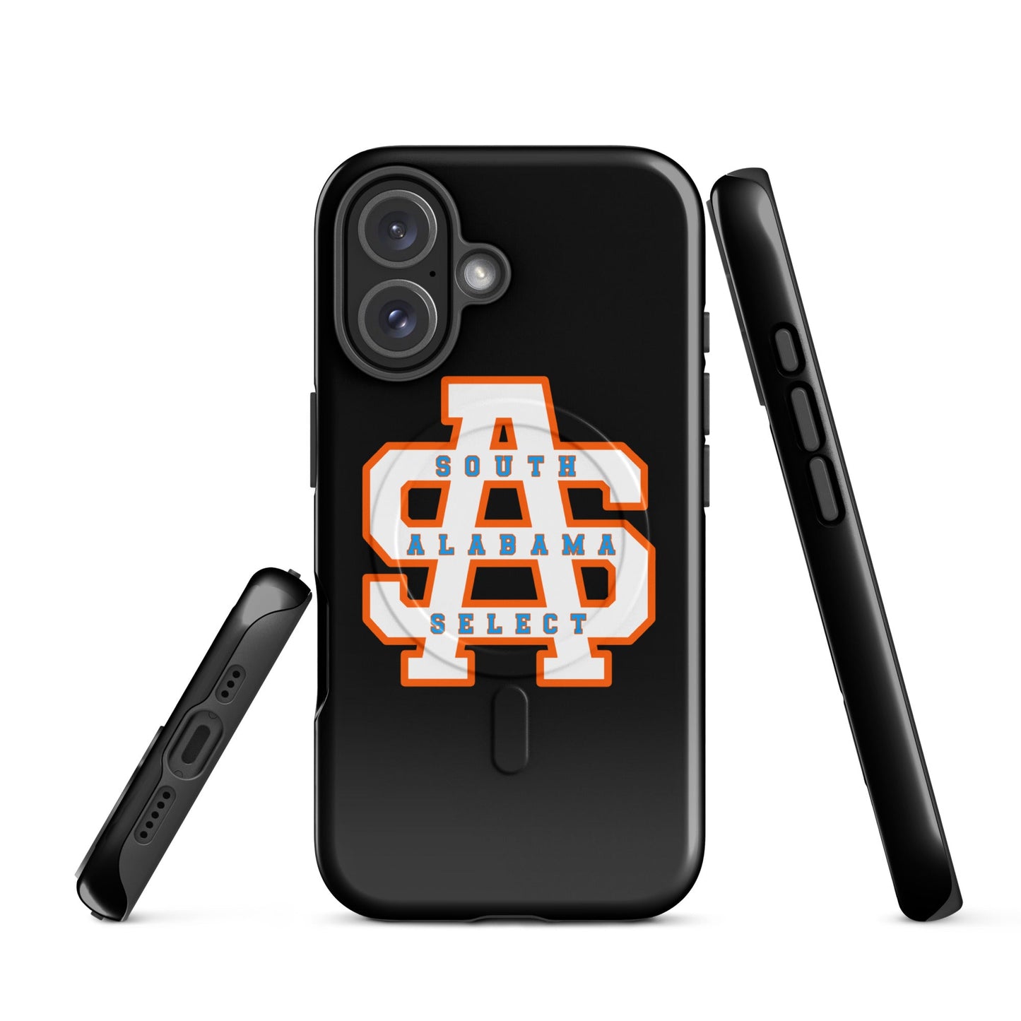 Magsafe Tough Case for iPhone | South Alabama Select 8U | Letter Crest Logo