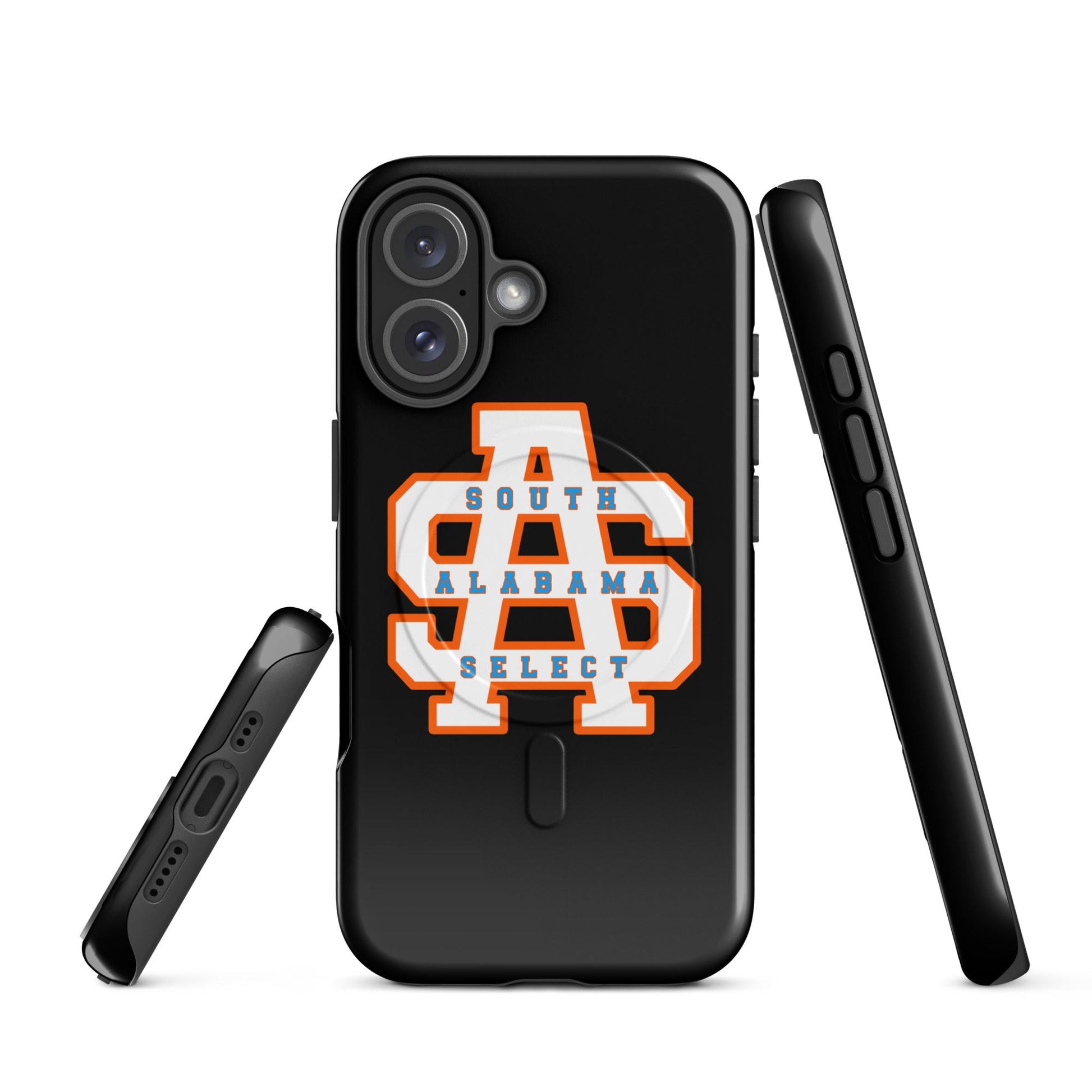 Magsafe Tough Case for iPhone | South Alabama Select 8U | Letter Crest Logo