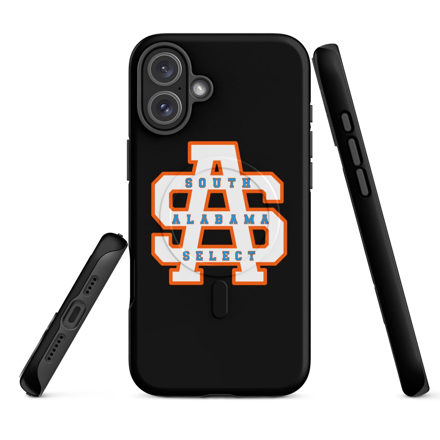 Magsafe Tough Case for iPhone | South Alabama Select 8U | Letter Crest Logo