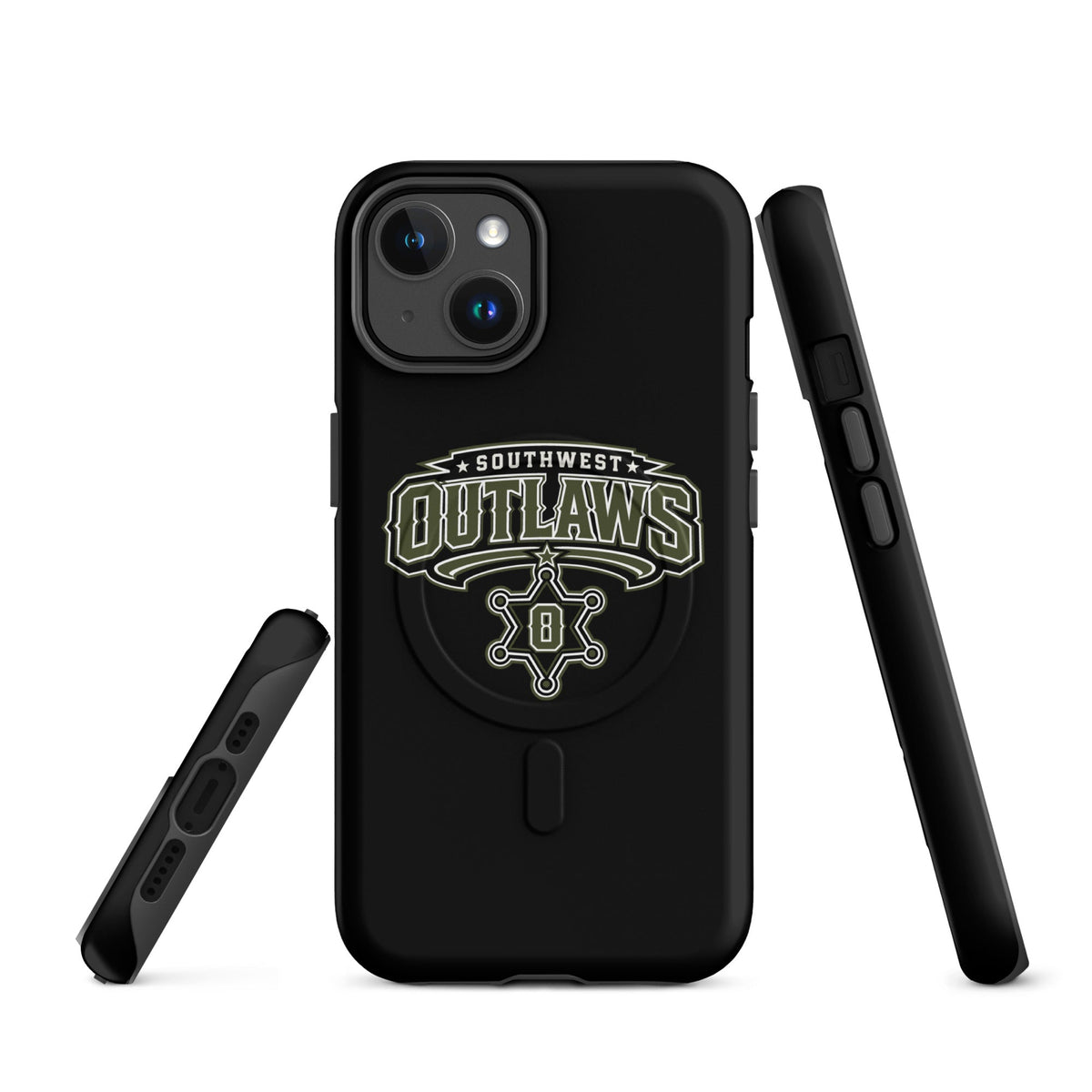 Magsafe Tough Case for iPhone | Southwest Outlaws | Frontier Athletics Logo