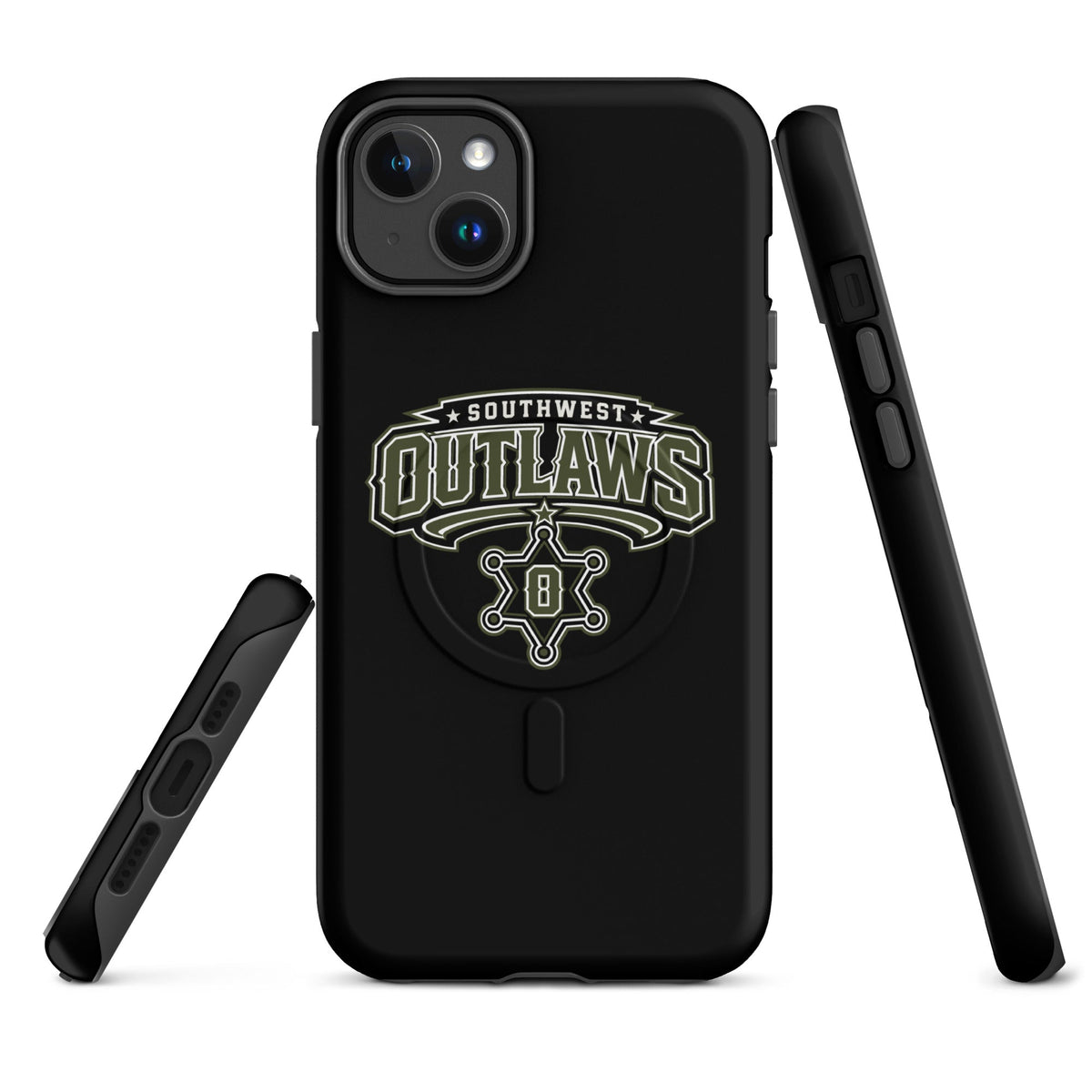Magsafe Tough Case for iPhone | Southwest Outlaws | Frontier Athletics Logo