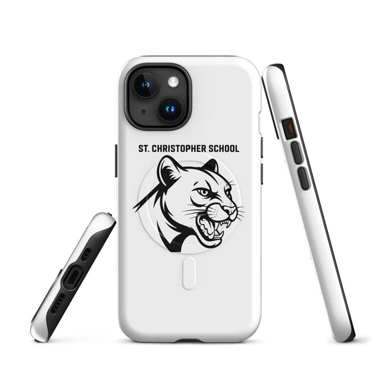 Magsafe Tough Case for iPhone | St. Christopher Cougars | Modern Icon Logo