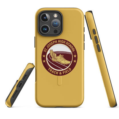 Magsafe Tough Case for iPhone | St. Joseph High School - Track & Field | Badge Logo