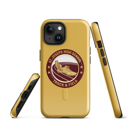 Magsafe Tough Case for iPhone | St. Joseph High School - Track & Field | Badge Logo