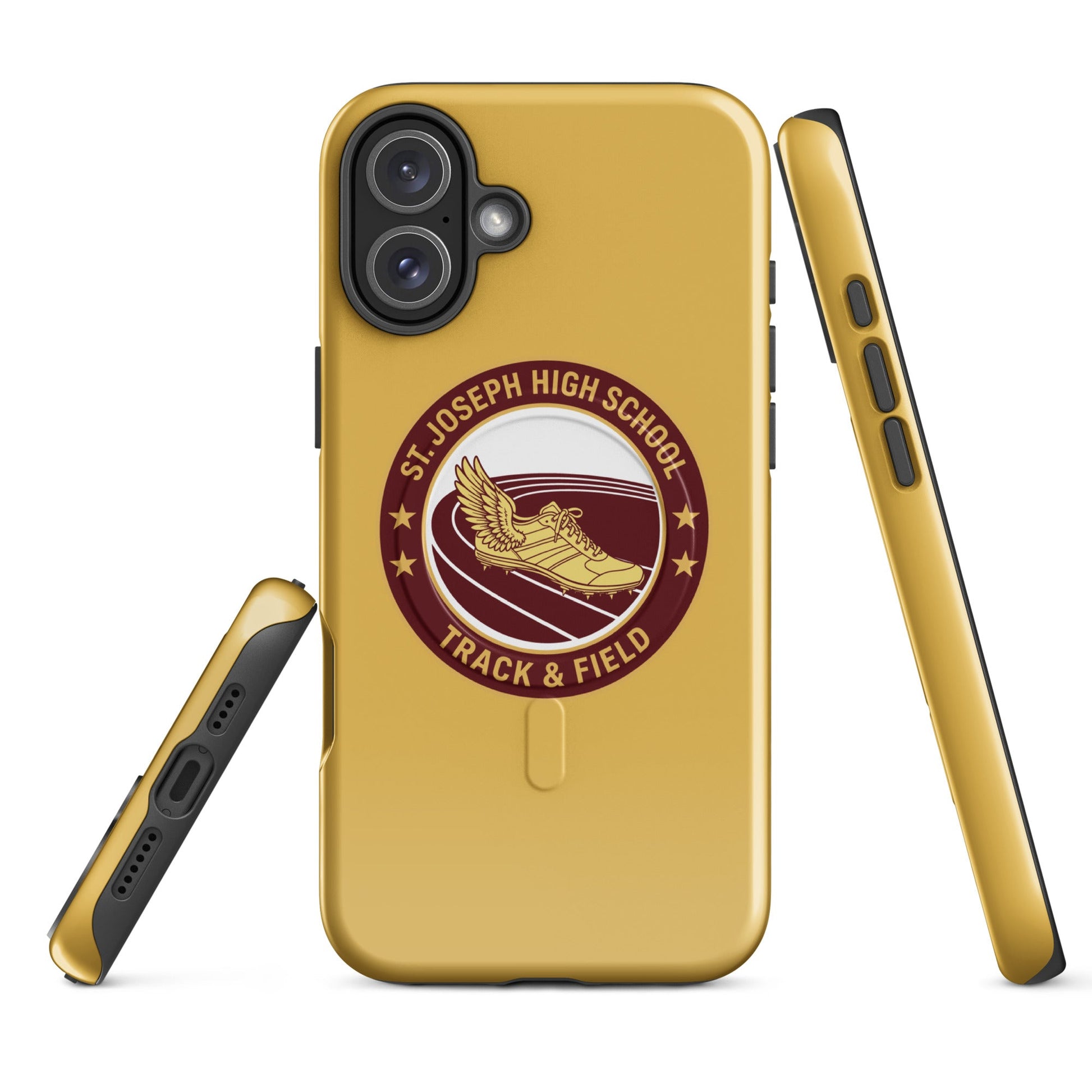 Magsafe Tough Case for iPhone | St. Joseph High School - Track & Field | Badge Logo