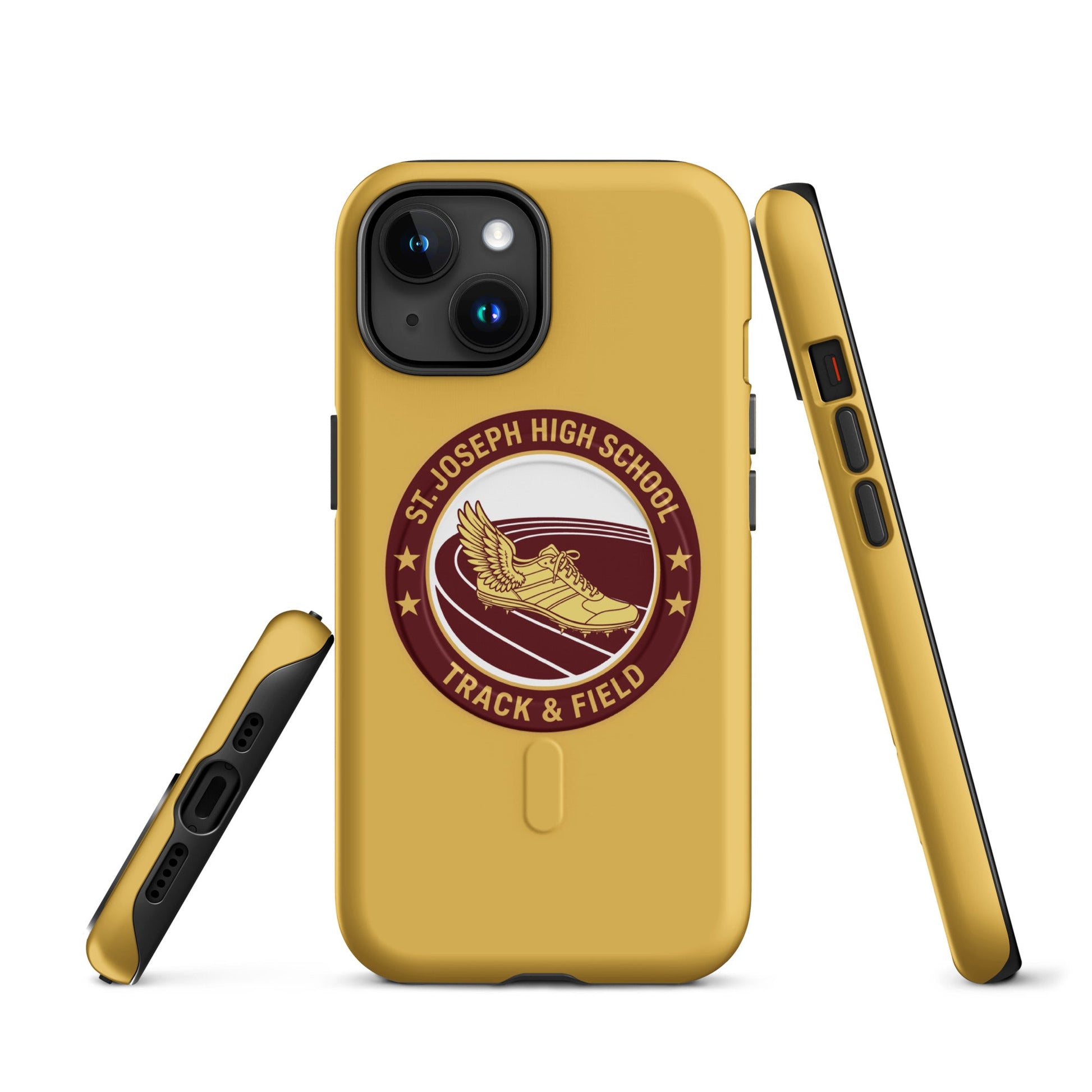 Magsafe Tough Case for iPhone | St. Joseph High School - Track & Field | Badge Logo