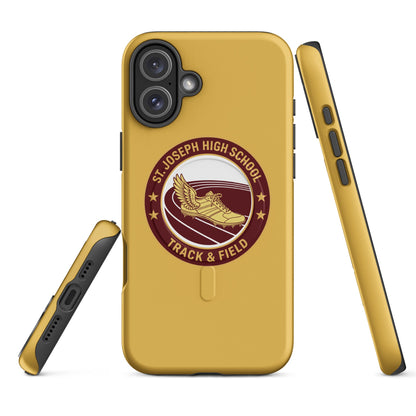 Magsafe Tough Case for iPhone | St. Joseph High School - Track & Field | Badge Logo