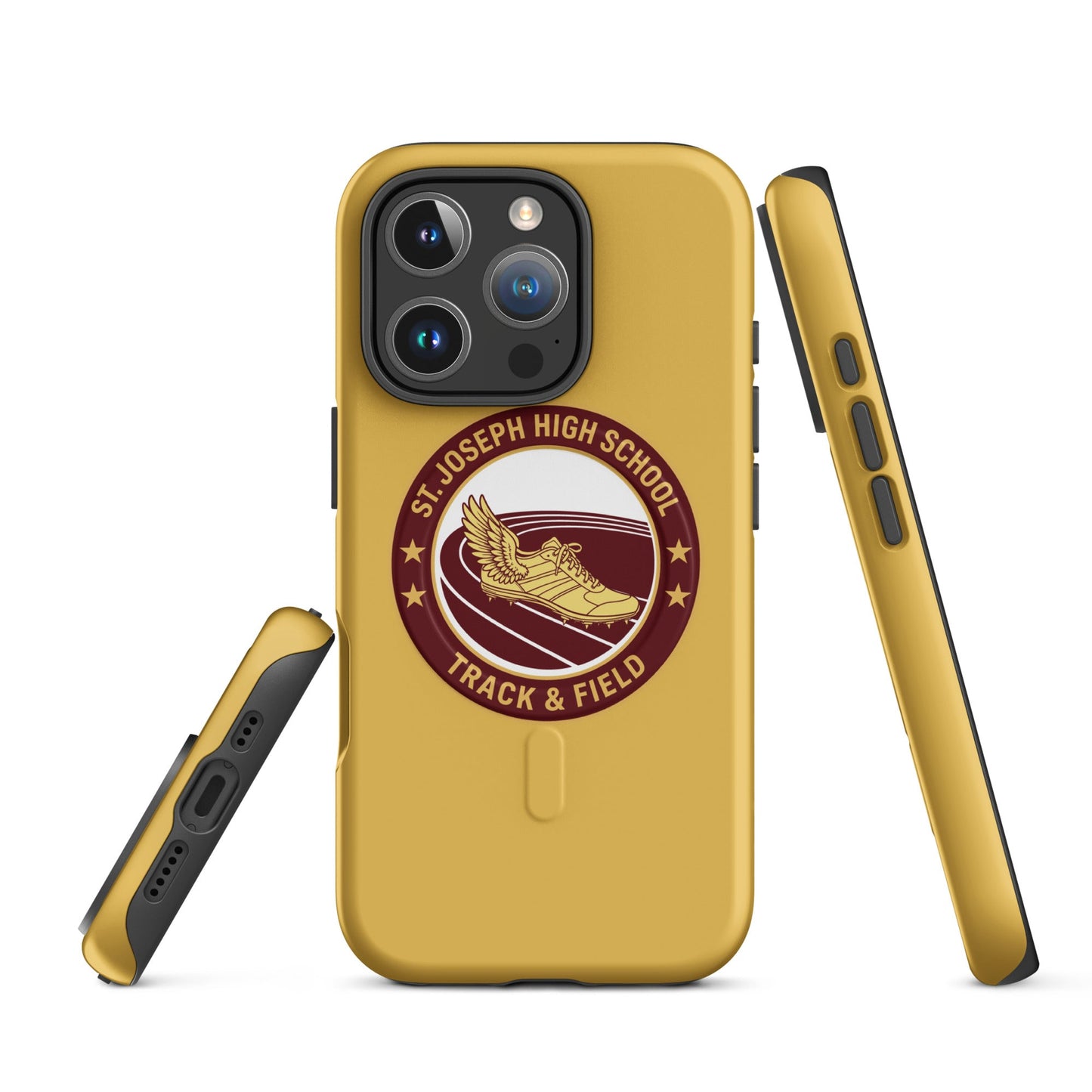 Magsafe Tough Case for iPhone | St. Joseph High School - Track & Field | Badge Logo
