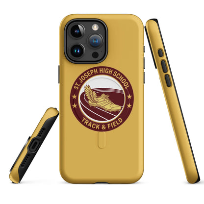 Magsafe Tough Case for iPhone | St. Joseph High School - Track & Field | Badge Logo