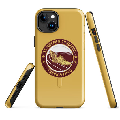 Magsafe Tough Case for iPhone | St. Joseph High School - Track & Field | Badge Logo