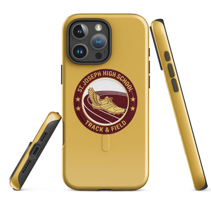 Magsafe Tough Case for iPhone | St. Joseph High School - Track & Field | Badge Logo