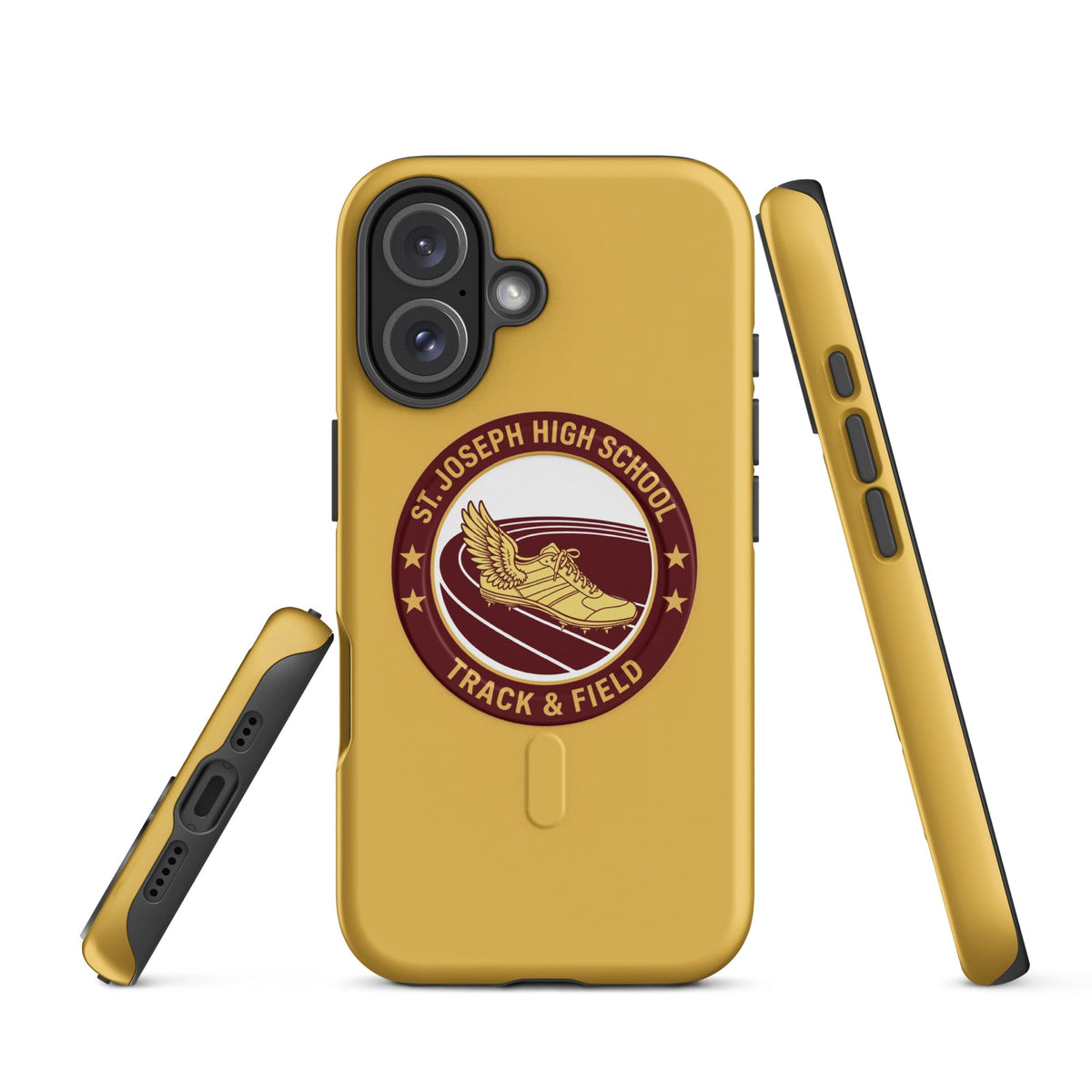 Magsafe Tough Case for iPhone | St. Joseph High School - Track & Field | Badge Logo
