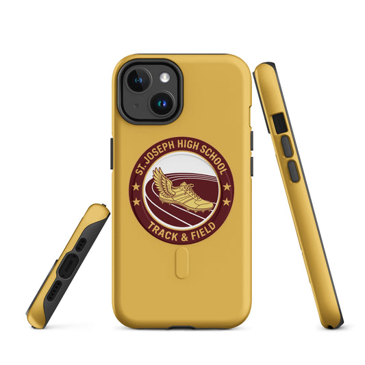 Magsafe Tough Case for iPhone | St. Joseph High School - Track & Field | Badge Logo