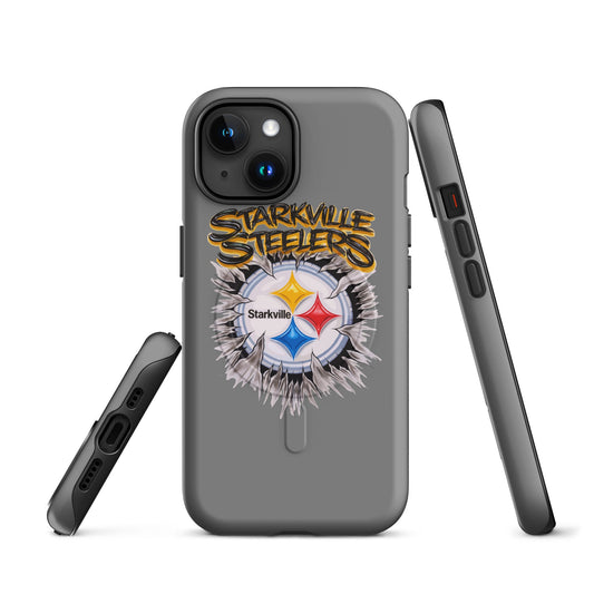 Magsafe Tough Case for iPhone | Starkville Steelers | Ripped Logo