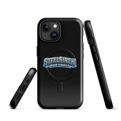 Magsafe Tough Case for iPhone | STEEL SIREN | Lightning Logo