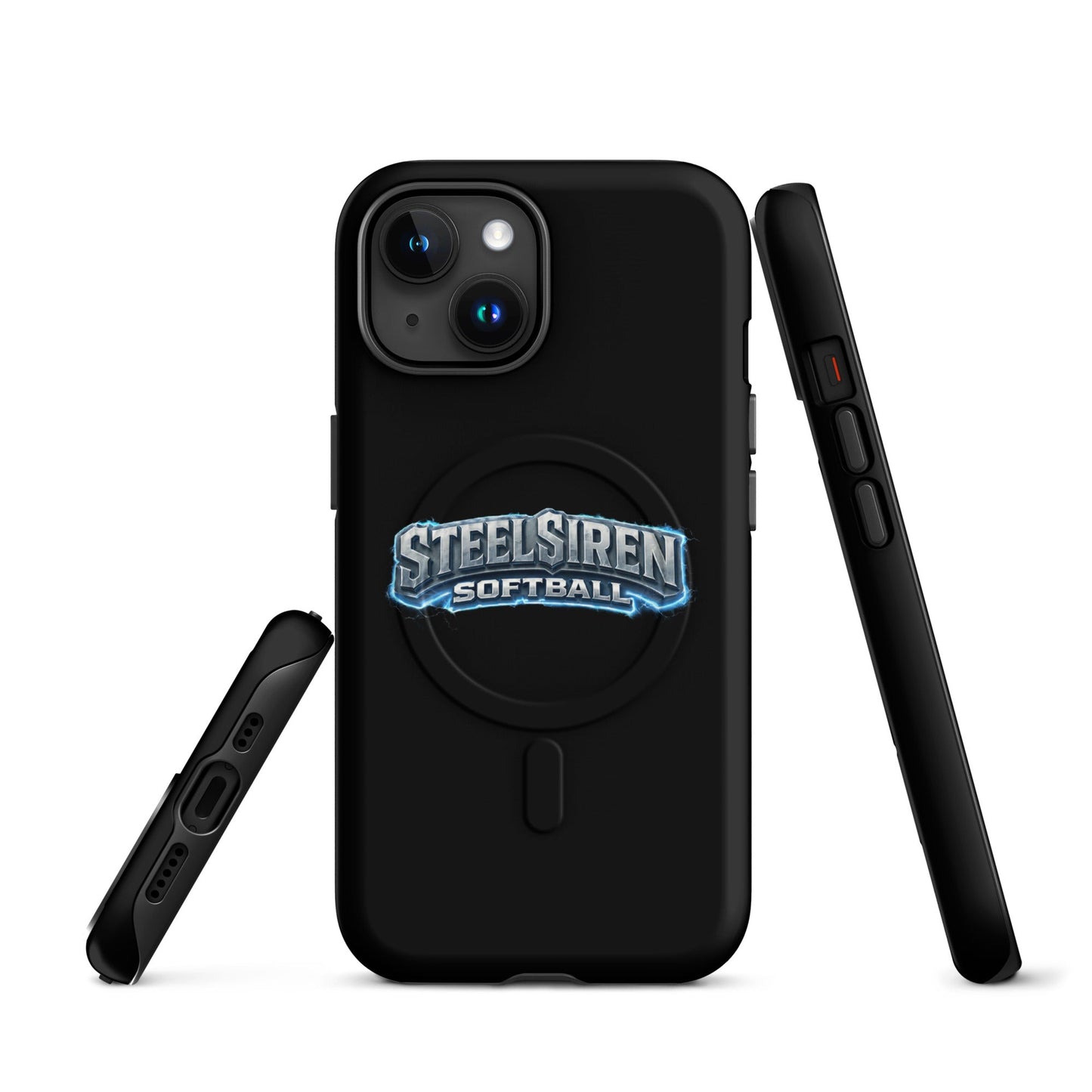 Magsafe Tough Case for iPhone | STEEL SIREN | Lightning Logo