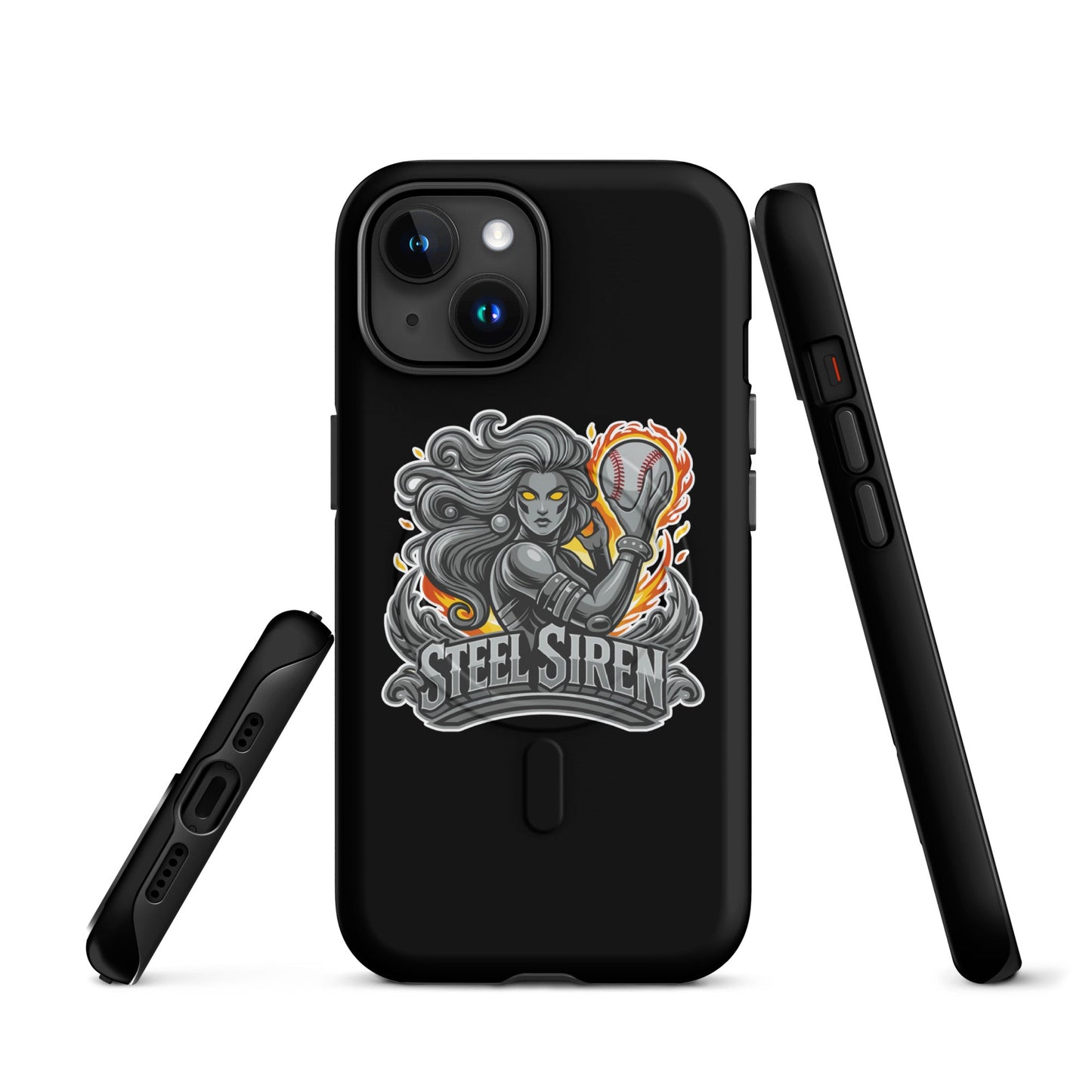 Magsafe Tough Case for iPhone | STEEL SIREN | Mascot Logo