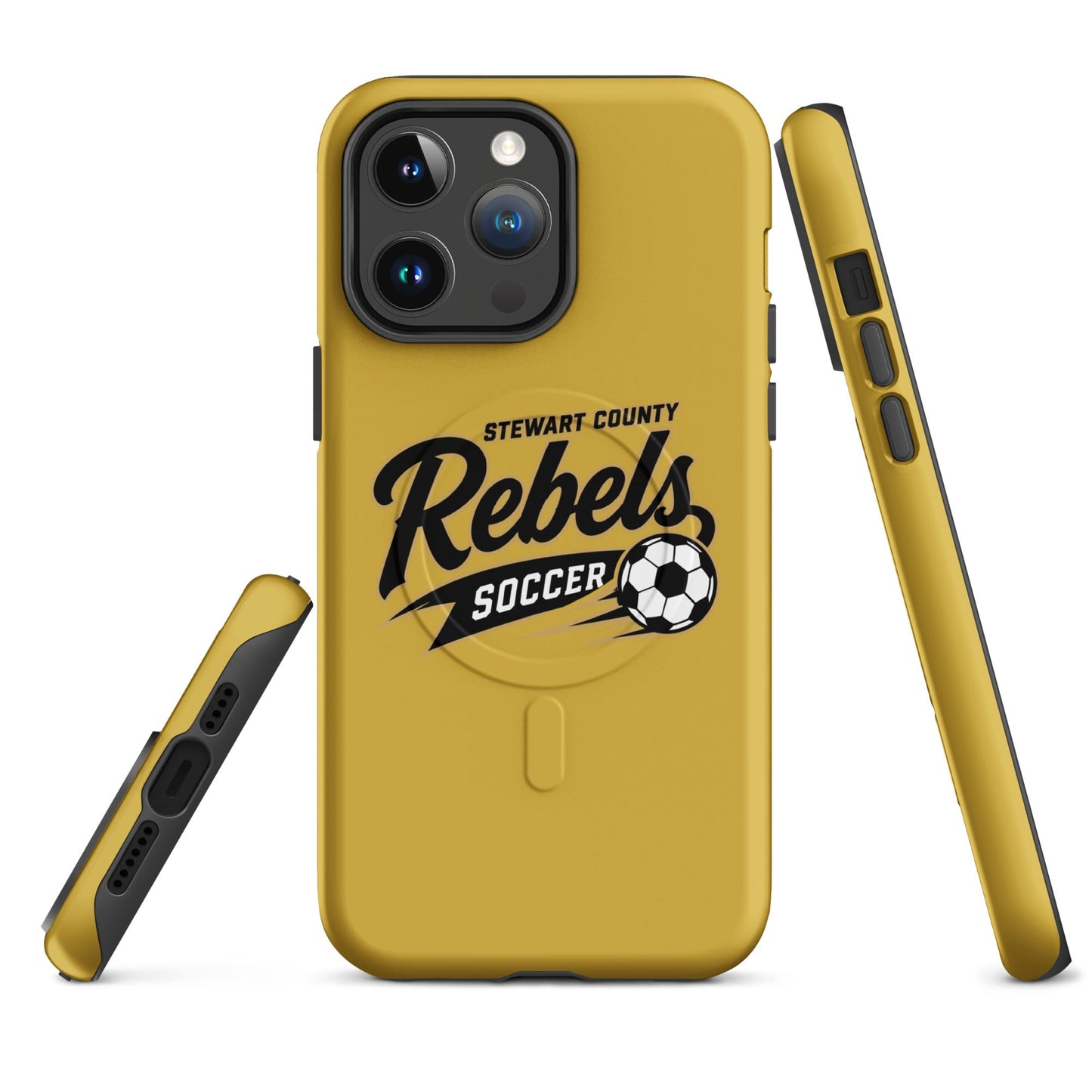 Magsafe Tough Case for iPhone | Stewart County Soccer | Rebels Logo