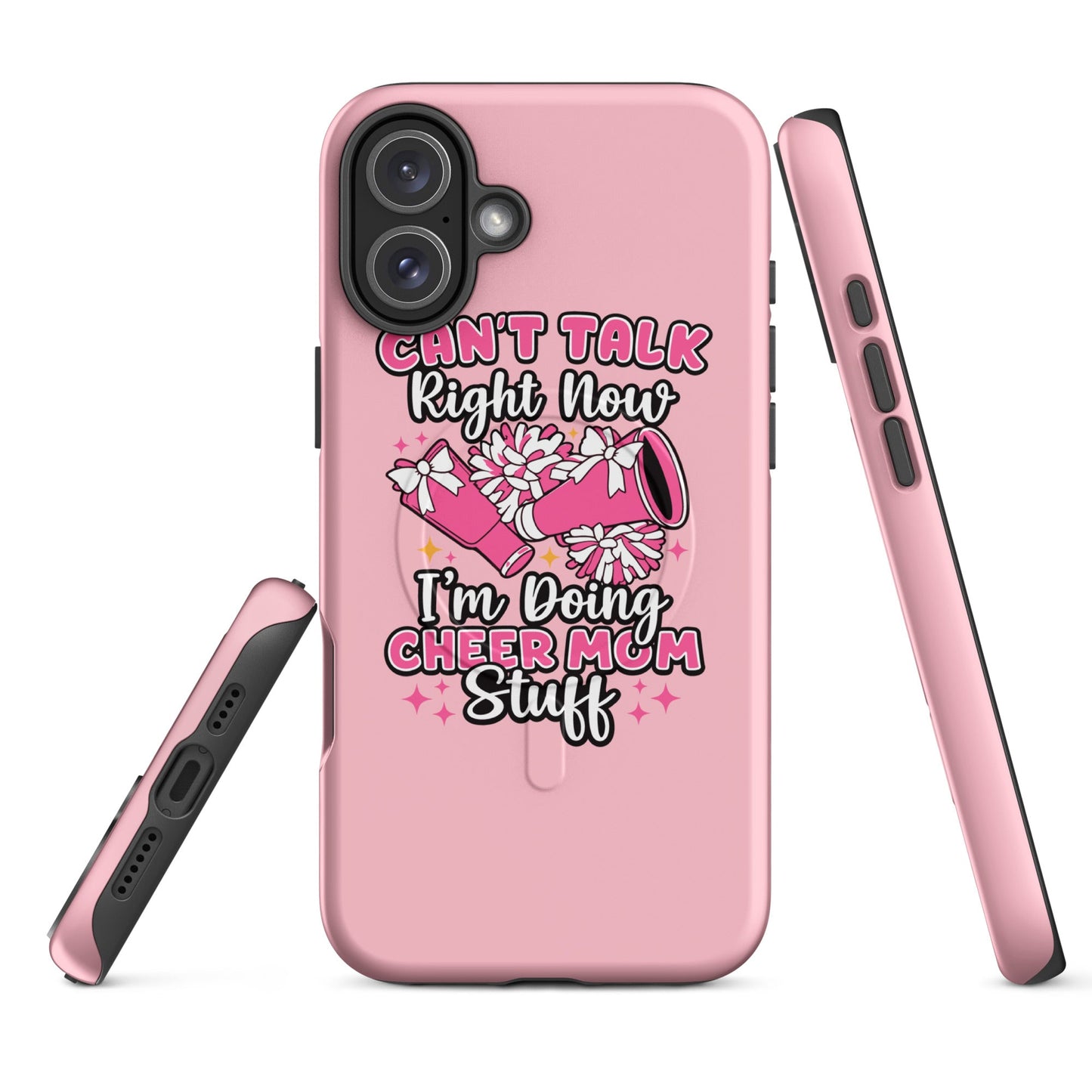 Magsafe Tough Case for iPhone | Sunset Surge All-Star Cheerleading | Modern Script Logo
