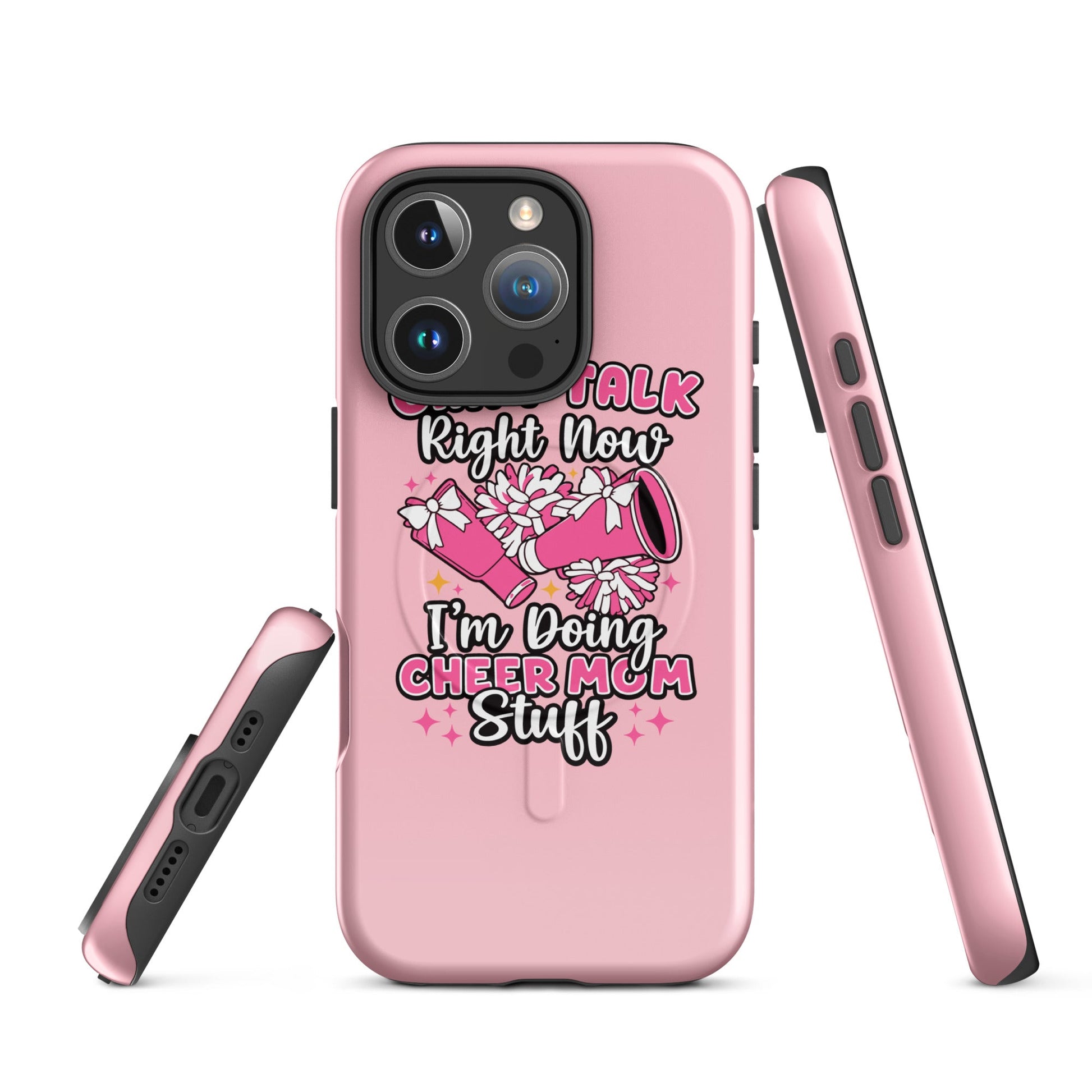 Magsafe Tough Case for iPhone | Sunset Surge All-Star Cheerleading | Modern Script Logo