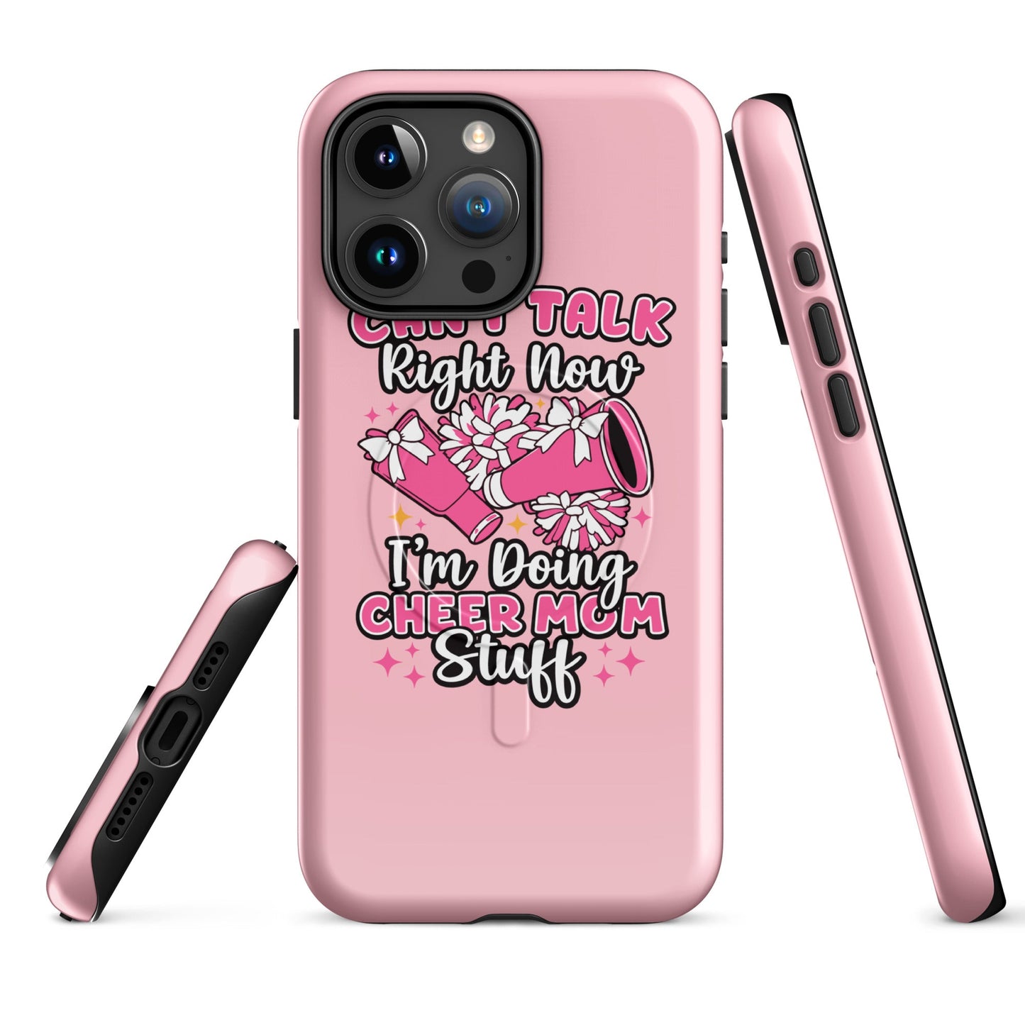 Magsafe Tough Case for iPhone | Sunset Surge All-Star Cheerleading | Modern Script Logo