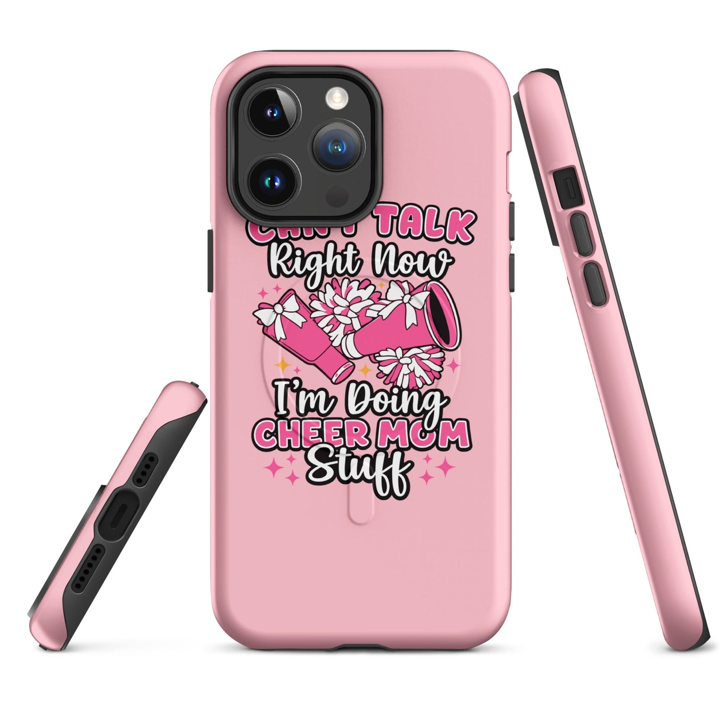 Magsafe Tough Case for iPhone | Sunset Surge All-Star Cheerleading | Modern Script Logo