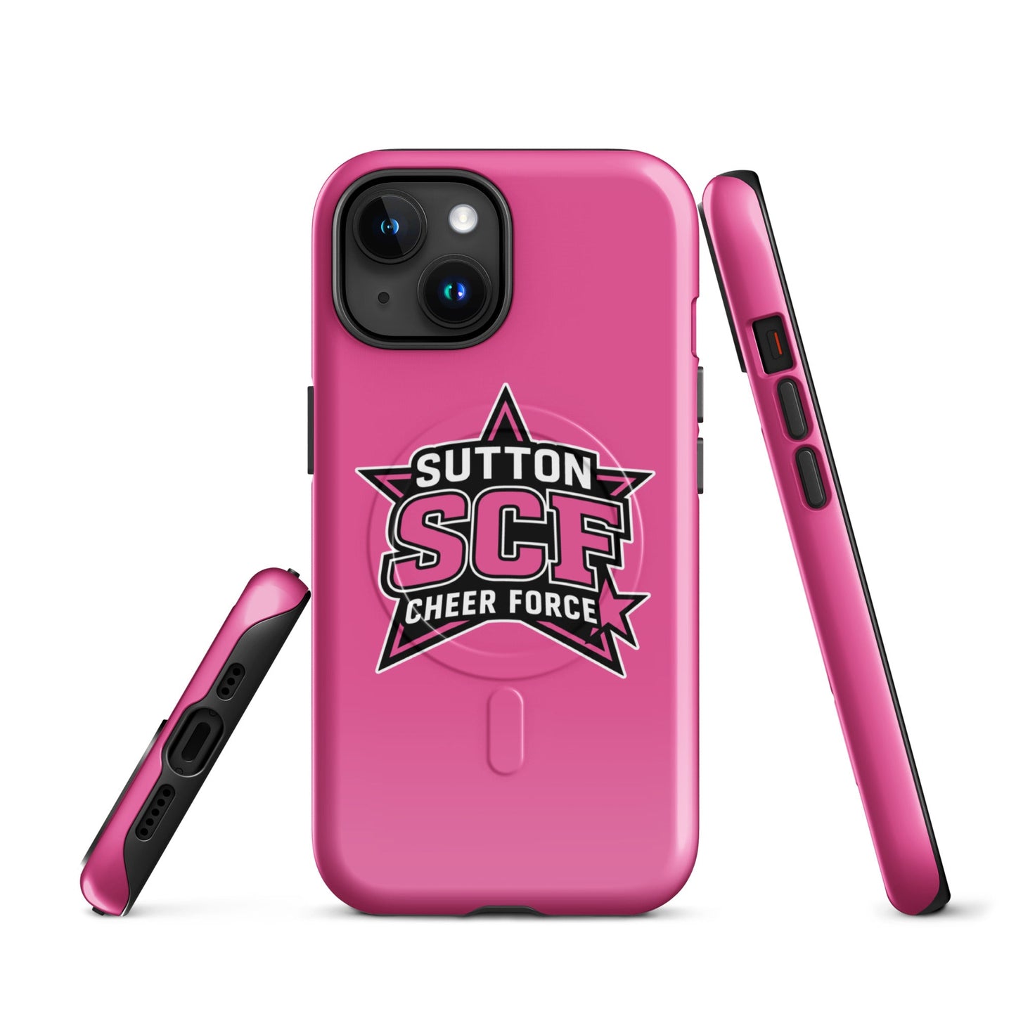 Magsafe Tough Case for iPhone | Sutton Cheer Force | Block Logo