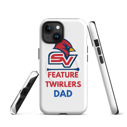 Magsafe Tough Case for iPhone | SVSU Feature twirlers | Dad Logo