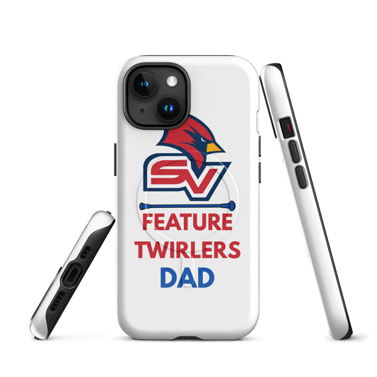 Magsafe Tough Case for iPhone | SVSU Feature twirlers | Dad Logo