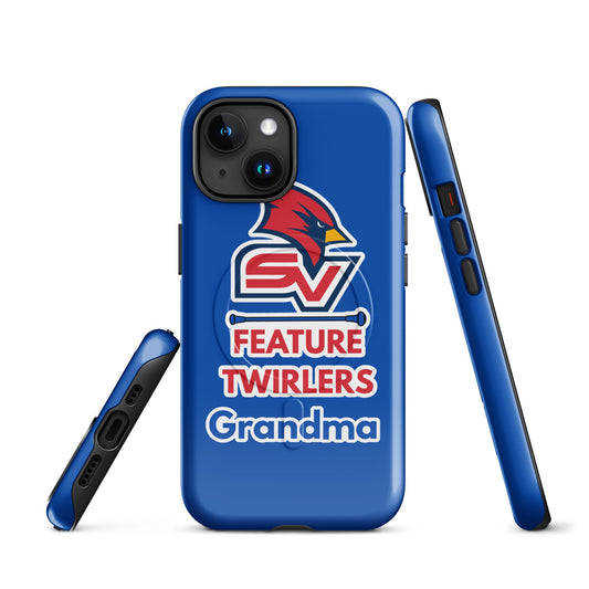 Magsafe Tough Case for iPhone | SVSU Feature twirlers | Grandma Logo