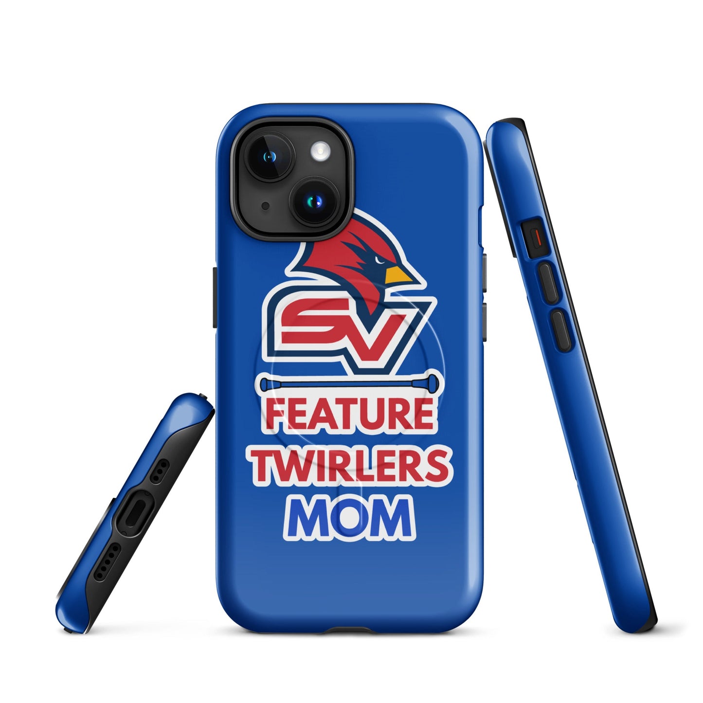 Magsafe Tough Case for iPhone | SVSU Feature twirlers | Mom Logo