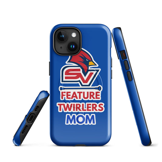 Magsafe Tough Case for iPhone | SVSU Feature twirlers | Mom Logo
